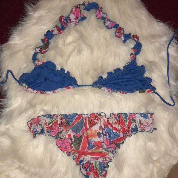 Blue Glue Paris inspired bikini 👙 - Picture 3 of 3